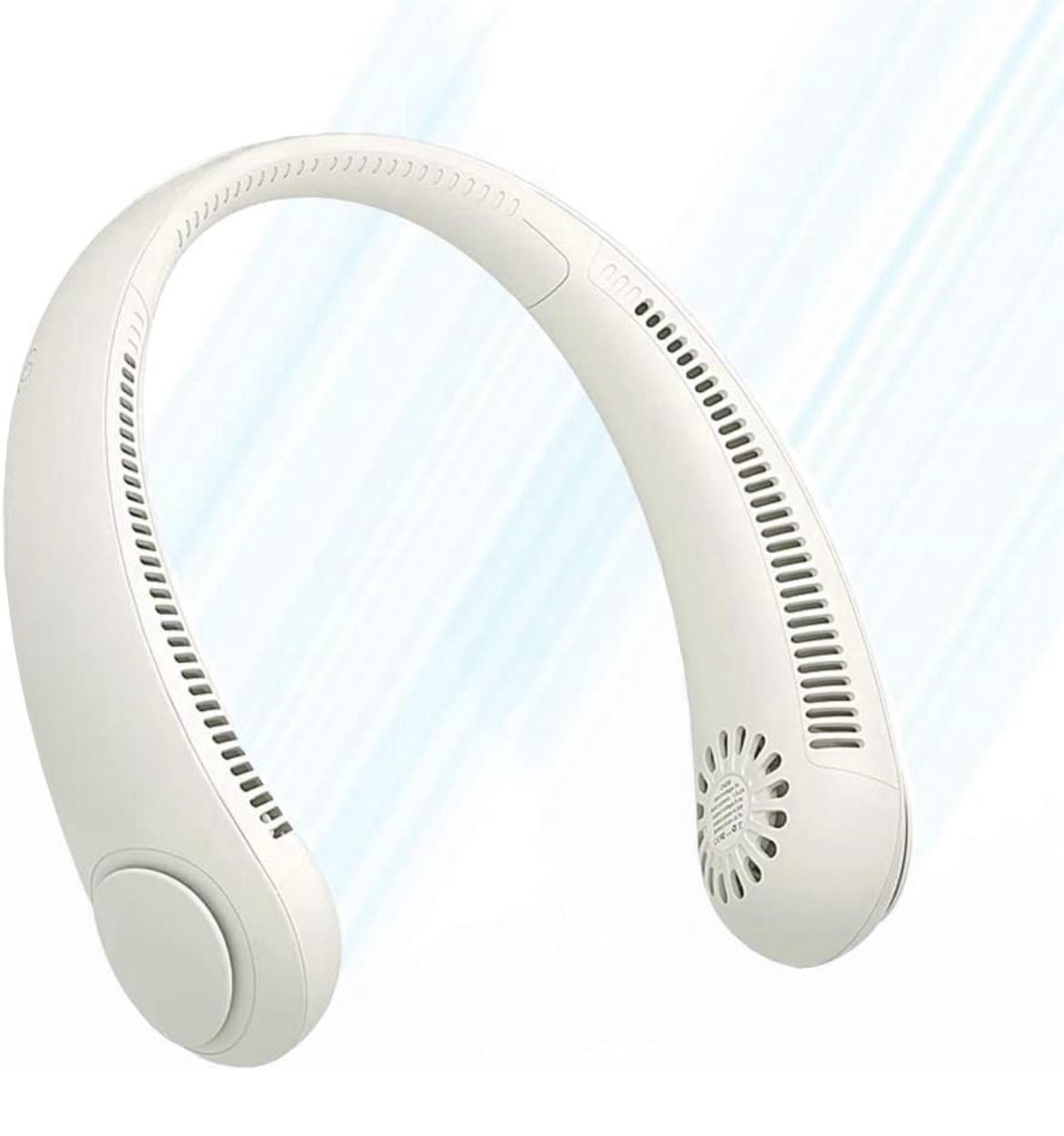 Ventilatore Da Collo Sport Palestra Ricaricabile Con 3 Velocità Regolabili