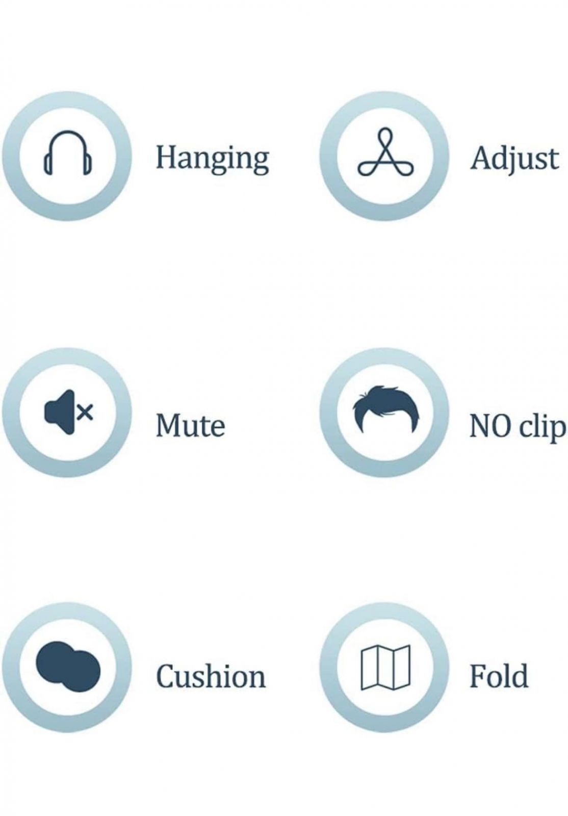 Ventilatore Da Collo Sport Palestra Ricaricabile Con 3 Velocità Regolabili