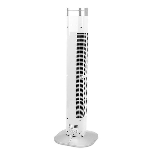 Ventilatore a Torre 55W con Display LED con Indicatore di Temperatura e Telecomando Colore Bianco 92cm