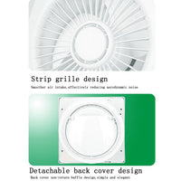 Ventola Aspirazione Bagno ,Aspiratore Da Muro o Soffitto 250X250mm Foro 180mm Profondità 103mm 22W 230V 50Hz 245m³/h 35dB