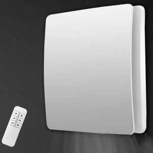 Ventola Aspirazione Bagno,Aspiratore Da Muro o Soffitto Con Coperchio 212X208mm Foro 150mm Profondità 70mm 25W 230V 50Hz 155m³/h 35dB