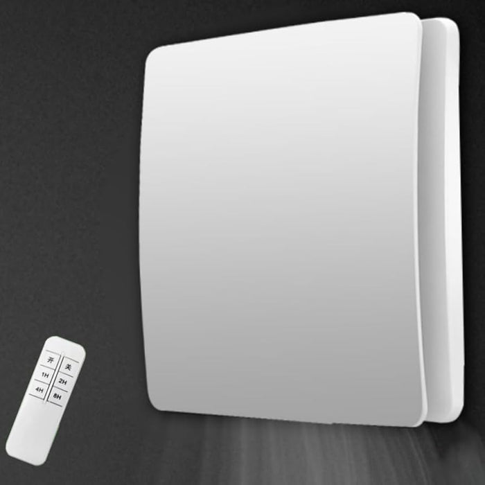 Ventola Aspirazione Bagno,Aspiratore Da Muro o Soffitto Con Coperchio 212X208mm Foro 150mm Profondità 70mm 25W 230V 50Hz 155m³/h 35dB