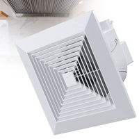 Ventola Aspirazione Bagno,Aspiratore Da Muro o Soffitto Grande 300X300mm Foro 250X250mm Profondità 150mm 30W 230V 50Hz 220m³/h 35dB