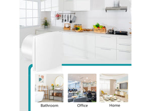 Ventola di Aspiratore 150mm Elettrica Silenziosa Aspirazione per Bagno Camera da Letto Ufficio Estrattore Ventilazione - No Confezione