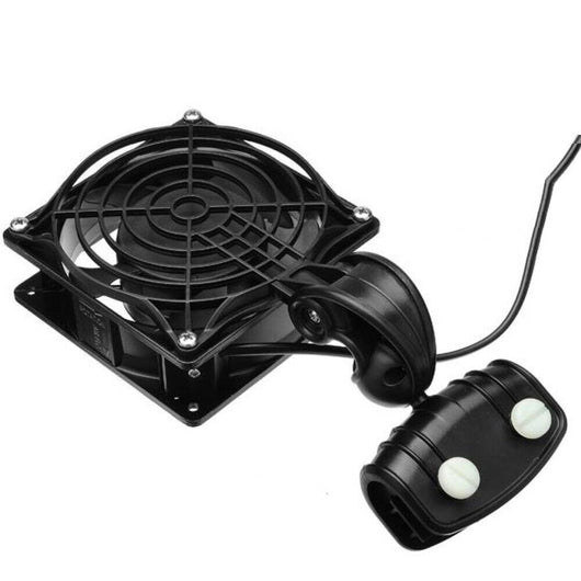Ventola raffreddamento per acquario ventilatore orientabile 12V 4W 120MM FS120A