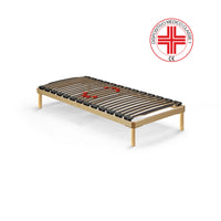 Rete Venus 80X190 26 doghe anti cigolio, con regolatori di rigidità autobloccanti e sospensioni SEBS|100% MADE IN ITALY - DISPOSITIVO MEDICO C1 DETRAIBILE 19%|