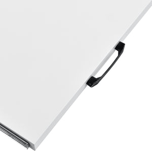 Kit di Sovrapposizione per Lavatrice e Asciugatrice con Piano Estraibile - Bianco [en.casa]