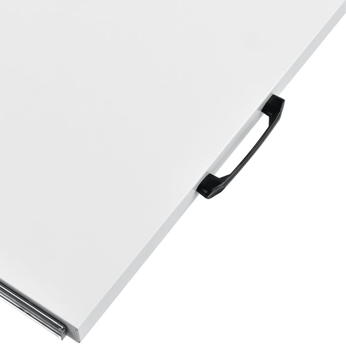 Kit di Sovrapposizione per Lavatrice e Asciugatrice con Piano Estraibile - Bianco [en.casa]