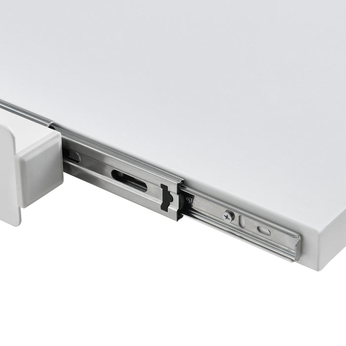 Kit di Sovrapposizione per Lavatrice e Asciugatrice con Piano Estraibile - Bianco [en.casa]