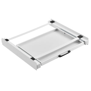 Kit di Sovrapposizione per Lavatrice e Asciugatrice con Piano Estraibile - Bianco [en.casa]