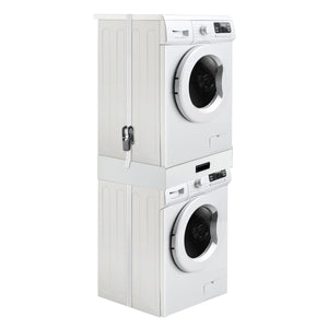 Kit di Sovrapposizione per Lavatrice e Asciugatrice Collegamento Universale con Cassetto [en.casa]