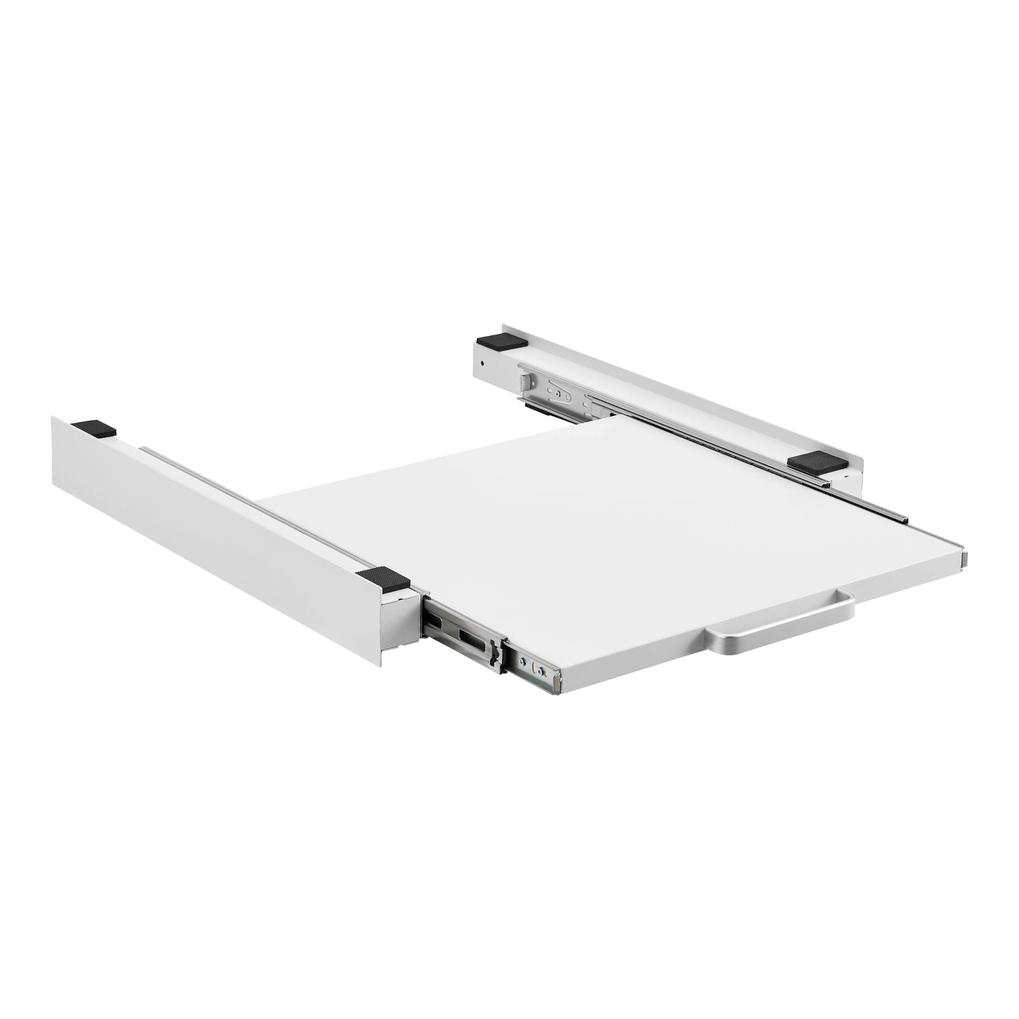 Kit di Sovrapposizione Buxton per Lavatrice e Asciugatrice con Ripiano - Bianco [en.casa]