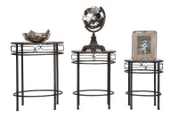 Tavolinetti Essential Tris Cm Ø 46X58-40X50-34X44