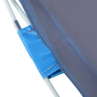 Tenda da Spiaggia Pieghevole Pop-Up Automatica con Protezione UV, Finestra Posteriore, Grande Tappeto da Terra, Azzurro