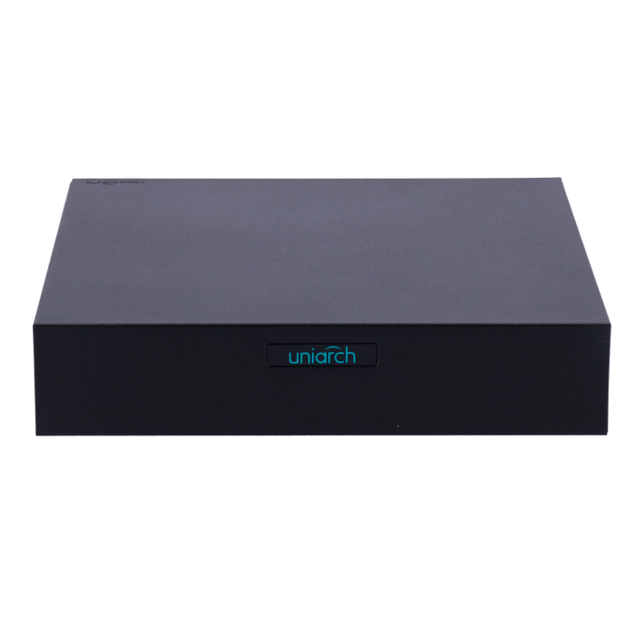 Videoregistratore NVR telecamere IP Uniarch 4 CH Ultra 265 PoE HDMI 4K e VGA Risoluzione 6 Mp