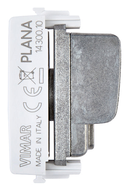 Vimar Plana Presa TV-RD-SAT passante bianco 14300.10