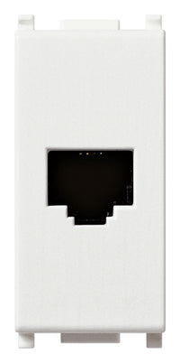 Vimar Plana Presa Telefonica RJ11 6/4 bianco 14320