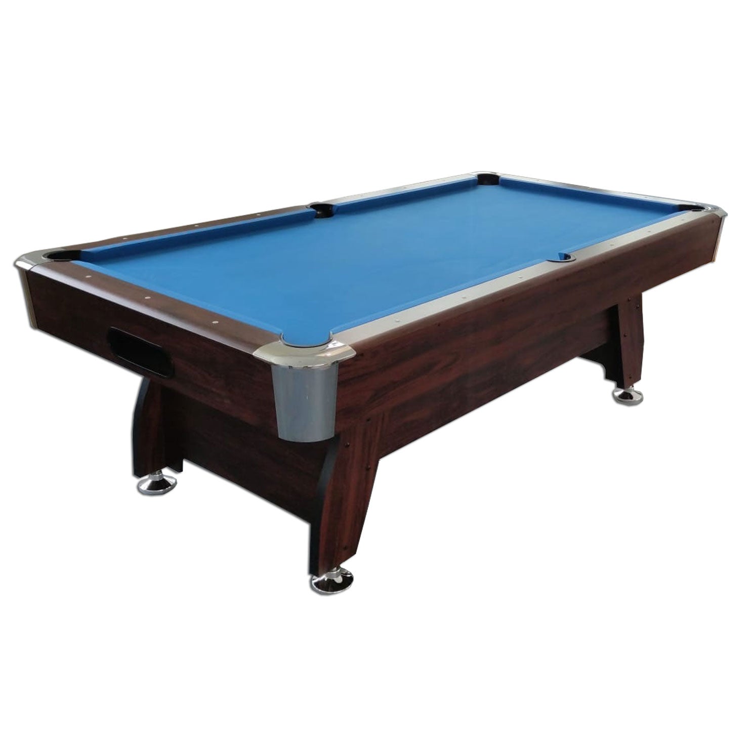 Tavolo da biliardo 8 piedi con panche contenitore – Vintage Blue