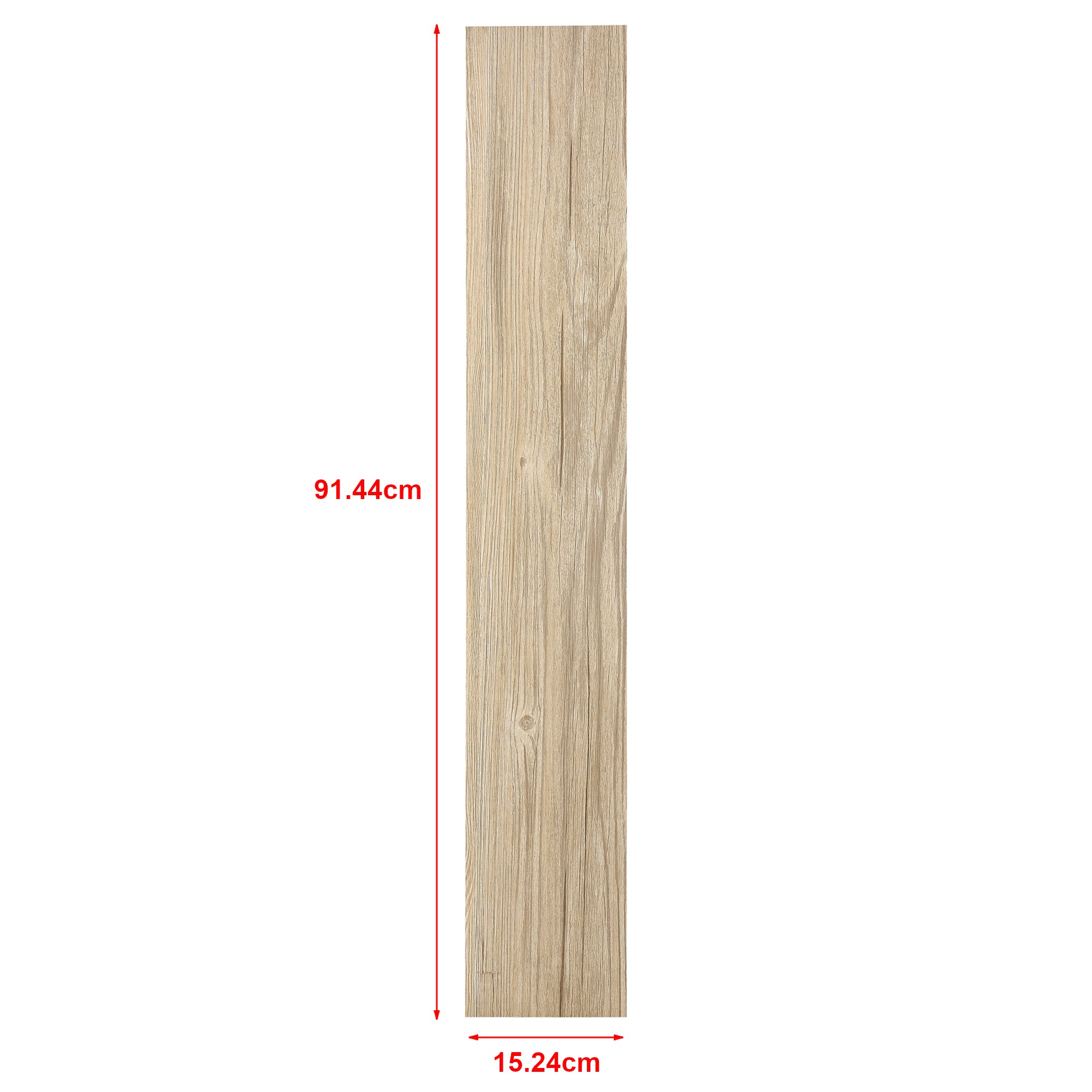 Pavimento Adesivo Vanola in PVC per Spazi Interni 7 listoni = 0,975 m² Effetto Quercia Italiana NEU.HOLZ