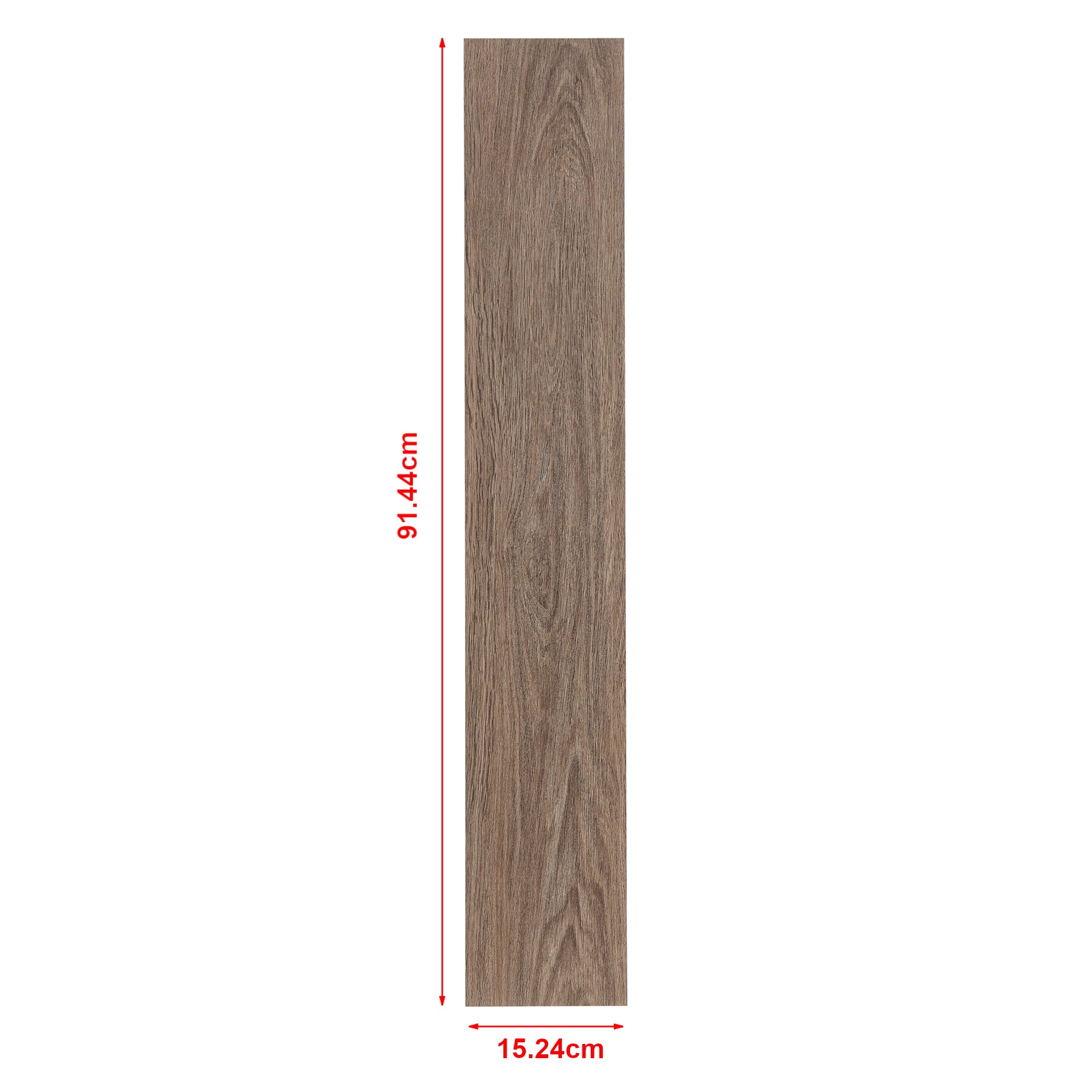 Pavimento Adesivo Vanola in PVC per Spazi Interni 7 listoni = 0,975 m² Effetto Quercia Canadese NEU.HOLZ