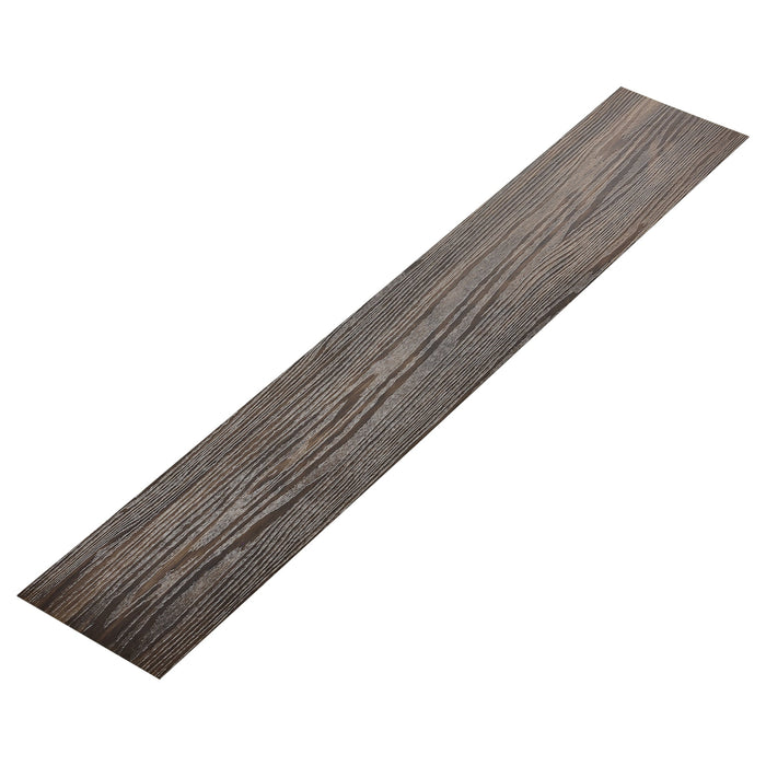 Pannelli laminati in PVC vinilico 42 pezzi 585 m² rovere affumicato 03_0007207