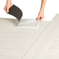 Valona Rivestimento pavimento adesivo vinilico PVC 28 pezzi 392 m² rovere vintage rovere bianco invecchiato 03_0007233