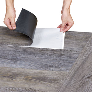 Piastrelle Adesive Vanola in PVC per Spazi Interni 28 listoni = 3,92 m² Effetto Quercia Limed NEU.HOLZ