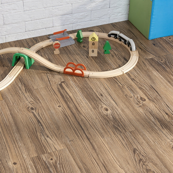 Piastrelle Adesive Vanola in PVC per Spazi Interni 7 listoni = 0,975 m² Effetto Rovere Rustico NEU.HOLZ