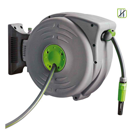 Avvolgitubo automatico verdemax roll grey metri 12 completo di accessori