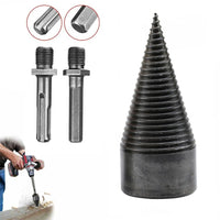 Vite conica spaccalegna 40mm fresa legno punta per trapano con 2 attacchi