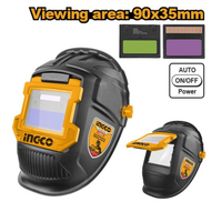 Maschera autoscurante professionale saldatura alimentazione solare automatica