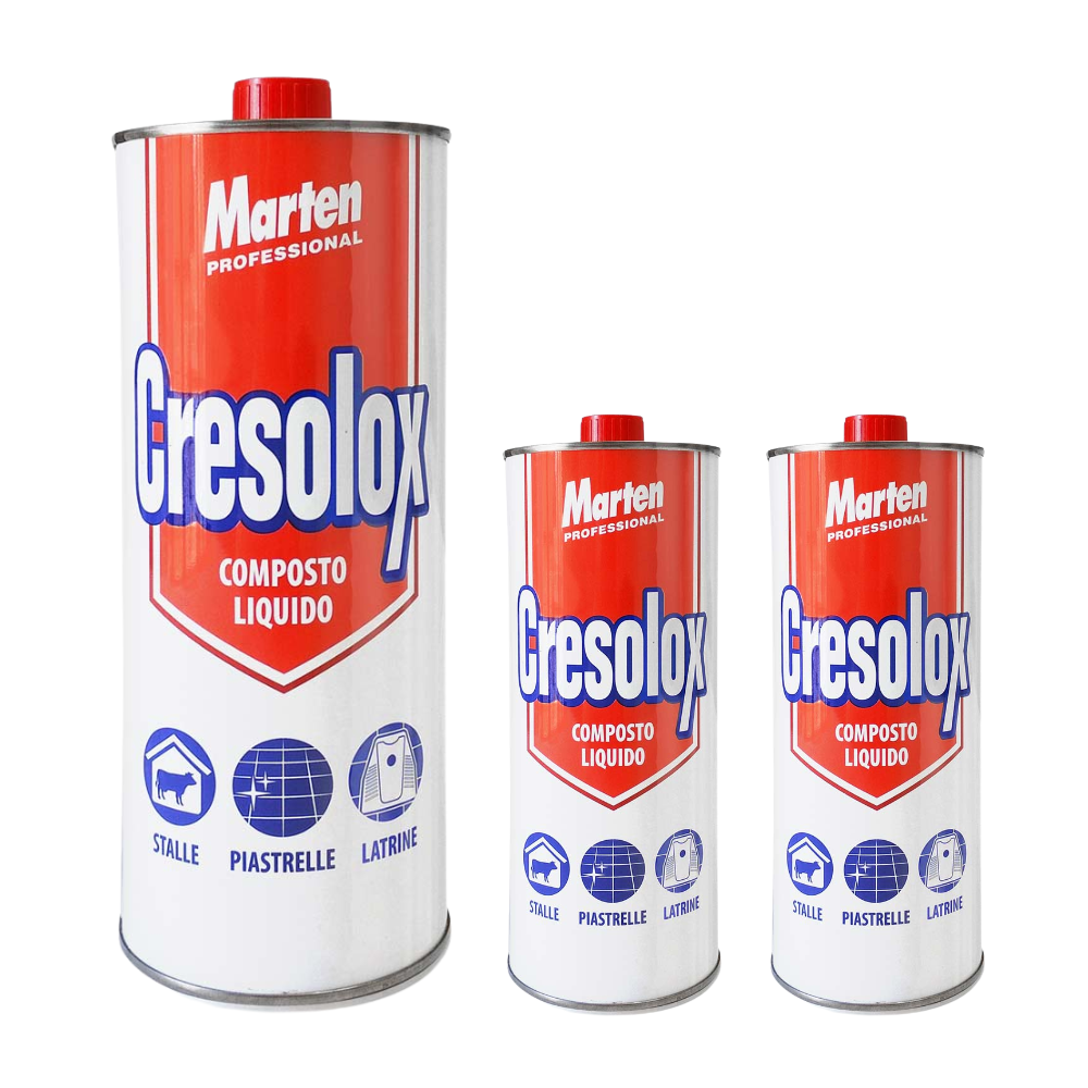 Cresolox potente detergente ampio spettro di azione creolina multipack pezzi 3 da litri 1