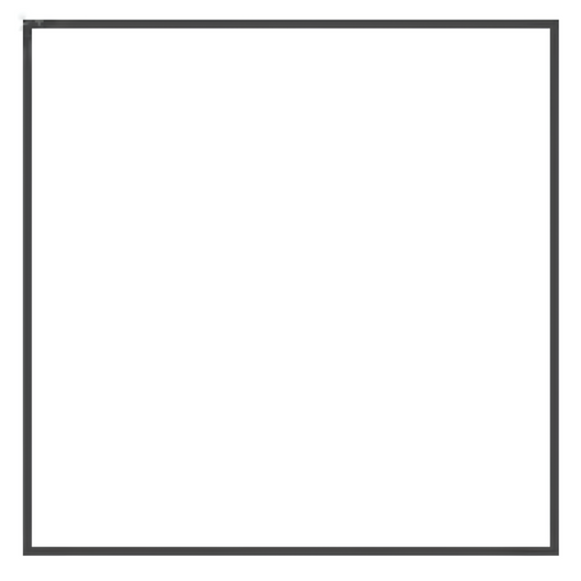 Smalto1968 base acqua gesso antico shabby chic finitura opaca multicolore l 0.5 *** colore- bianco, confezione 1