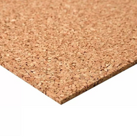 Lastra sughero 100x50 cm sp. 2 mm resistente anti umidità muffa condensa *** pezzi 5 lastre , confezione 1