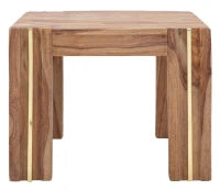 Tavolo Da Caffe' Quadrato Elegant Sheesham Cm 58X58X45