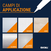 Silicone sigillante monocomponente a tubetto 60 ml *** colore- nero, confezione 1