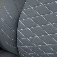 Sedia da Ufficio Ergonomica e Reclinabile ad Altezza Regolabile, 65.5x69.5x112-122 cm, Grigio Scuro