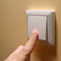 Bticino j4040 serie matixgo pulsante portanome illuminato 2 moduli 1p no 3a 250v