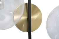 Lampada Da Muro Iron Black Cm 36X24X45