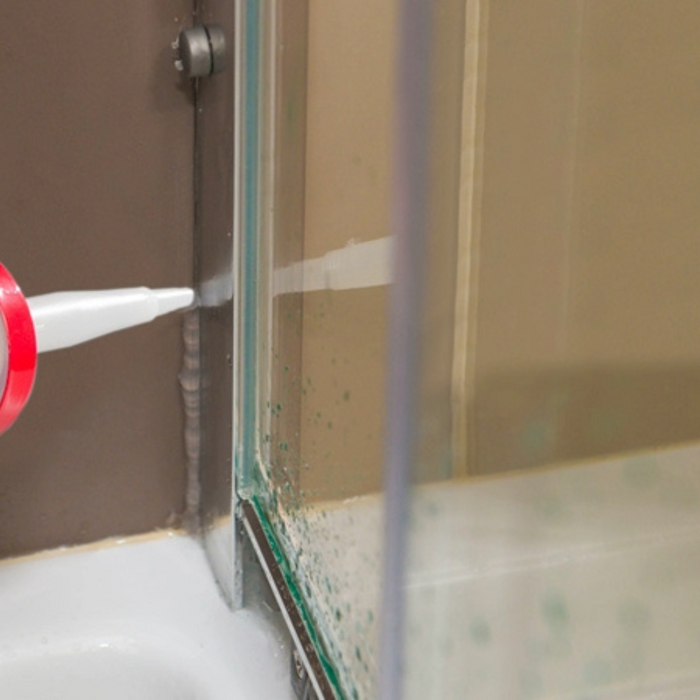 Silicone universale acetico plus trasparente impermeabile antimuffa 280 ml