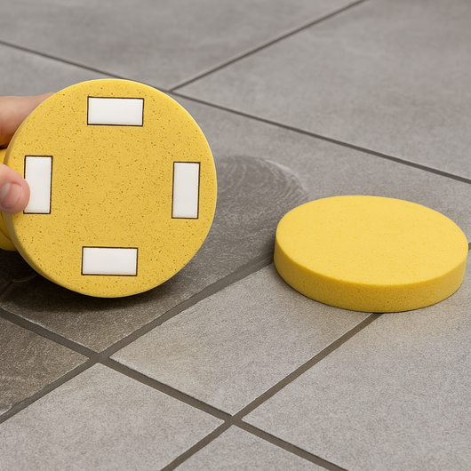 Disco in spugna sweepex diametro 460mm velcro pulizia pavimenti fughe