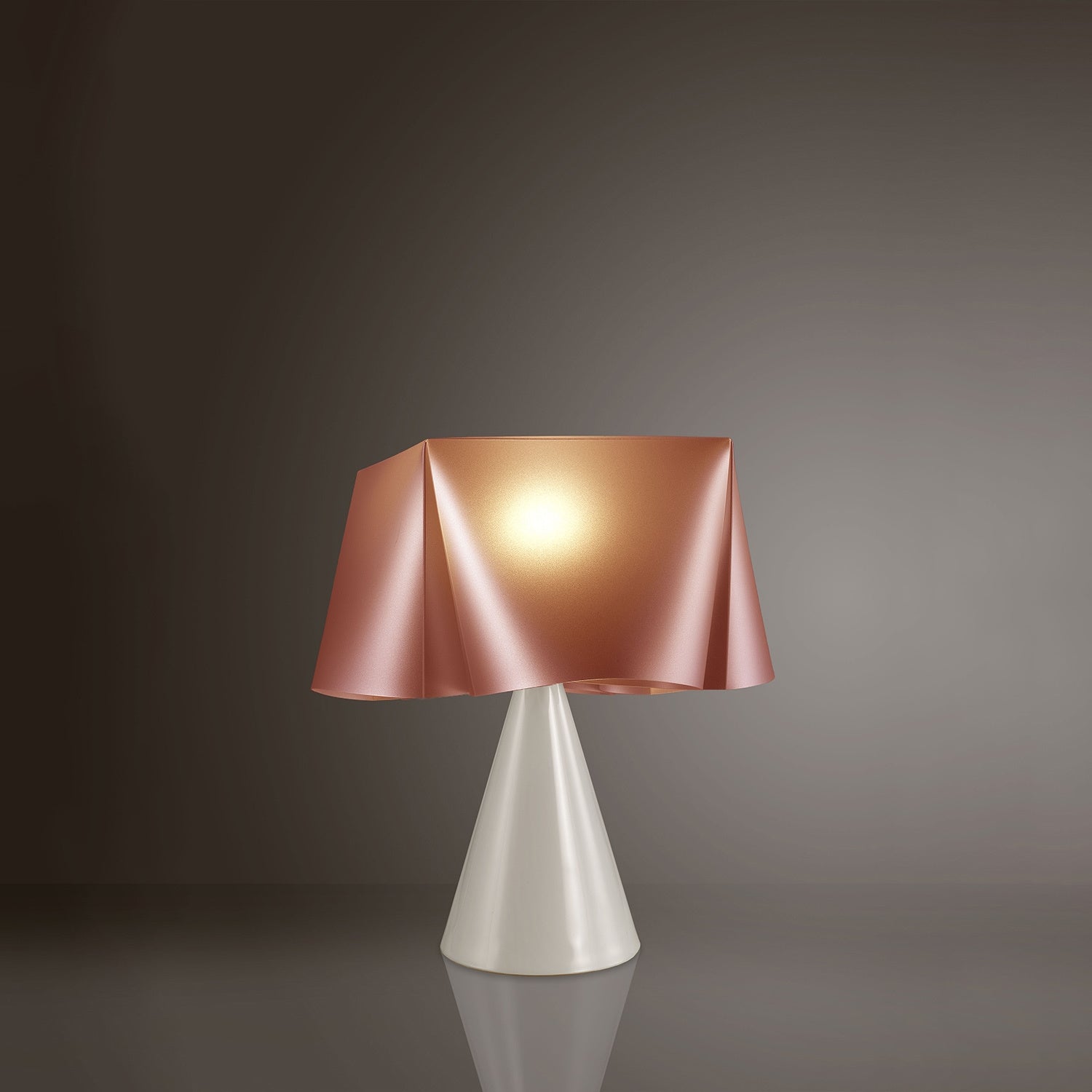 Lampada Da Scrivania Moderna Wanda Polilux ® Rame 1 Luce E14