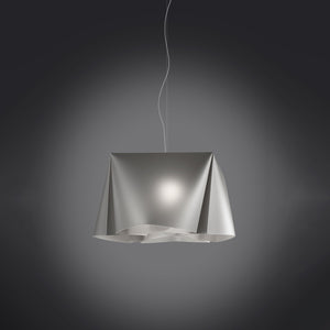 Lampadario Moderno Wanda Polilux ® Argento E Metallo Cromo 3 Luci E27