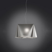 Sospensione Moderna Wanda Polilux ® Argento E Metallo Cromo 1 Luce E27