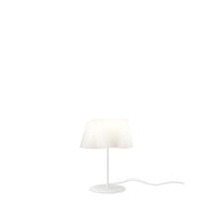 Lampada Da Scrivania-Ufficio Moderna Wanda Polilux ® Bianco E Metallo 1 Luce E14