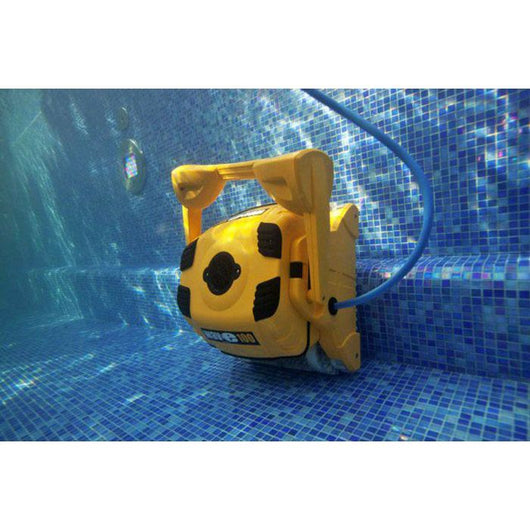Robot Piscina Dolphin Wave 100 Con Spazzole Combinate, Carrello Caddy E Telecomando