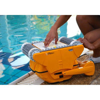 Robot Piscina Dolphin Wave 100 Con Spazzole Kanebo, Carrello Caddy E Telecomando