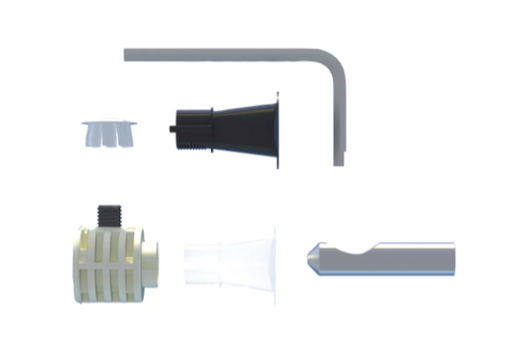 WB9 B LV FISCHER - KIT COMPLETO PROFESSIONALE PER IL FISSAGGIO NASCOSTO DI SANITARI SOSPESI CON ACCESSO LATERALI