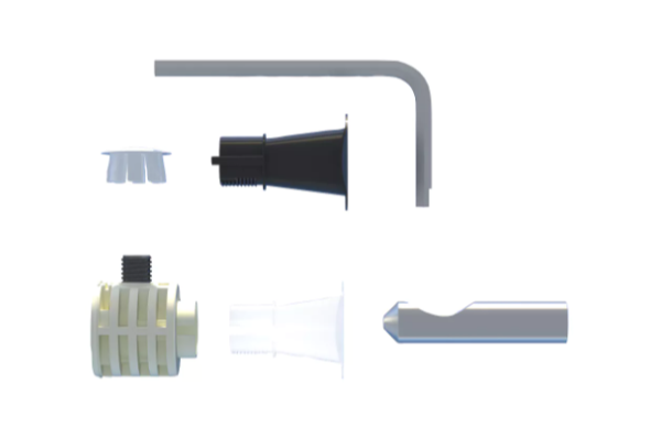 WB9 B LV FISCHER - KIT COMPLETO PROFESSIONALE PER IL FISSAGGIO NASCOSTO DI SANITARI SOSPESI CON ACCESSO LATERALI