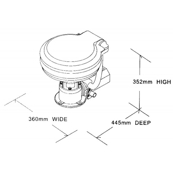 WC ELETTRICO TMC 12V.